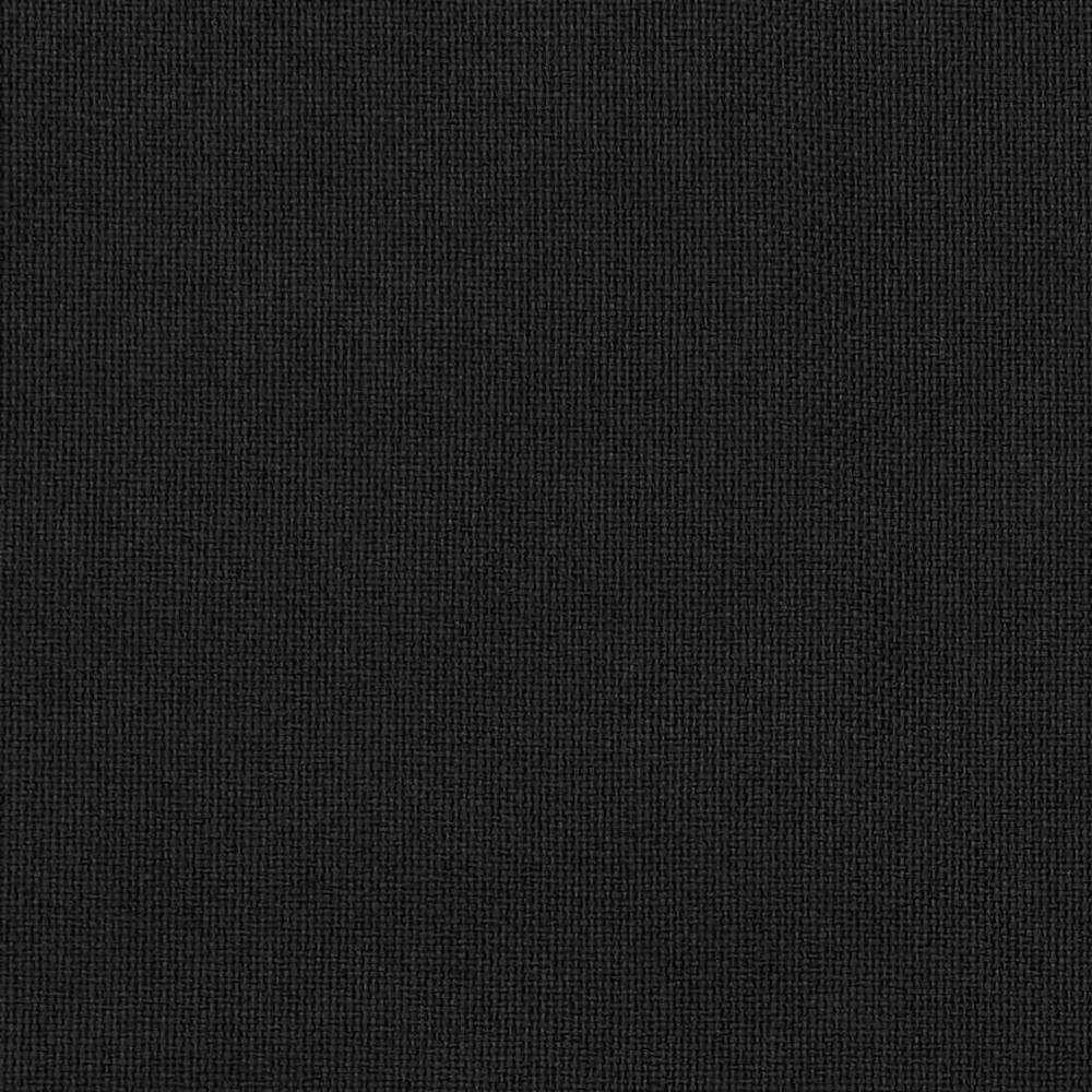 Berkfield Linen-Look Blackout Curtains with Hooks, Black, W: 290 cm, H: 245 cm – 3