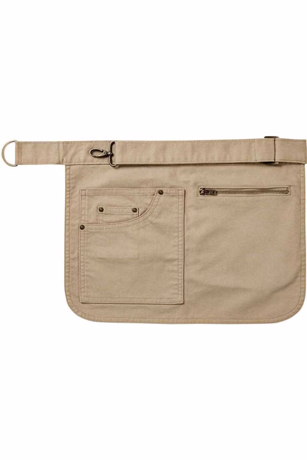 Premier Metro Cotton Utility Hip Apron in Beige – 2
