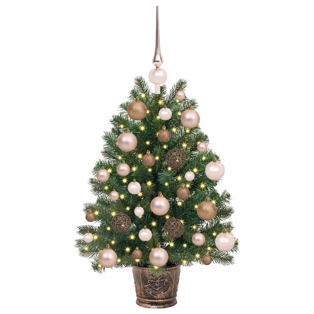 Berkfield Home Green Artificial Tabletop Christmas Tree with 150 LEDs, Height: 65 cm – 3