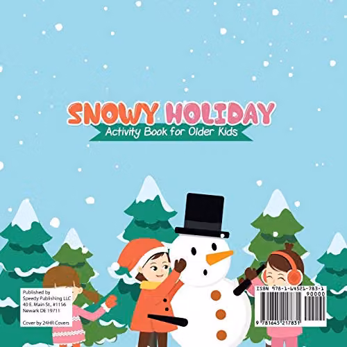 Educando Kids Snowy Holiday Activity Book, Multicolour – 2