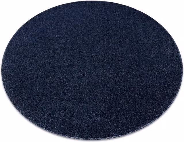 RugsX Softy Round Blue Rug, Diameter: 200 cm – 1