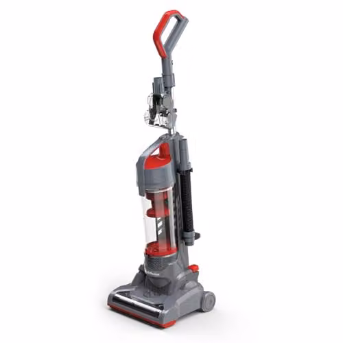 Rediffusion Red Bagless Corded Upright Vacuum Cleaner with 750W Motor, Turbo Brush and Pet Hair Specialist Tools – 1