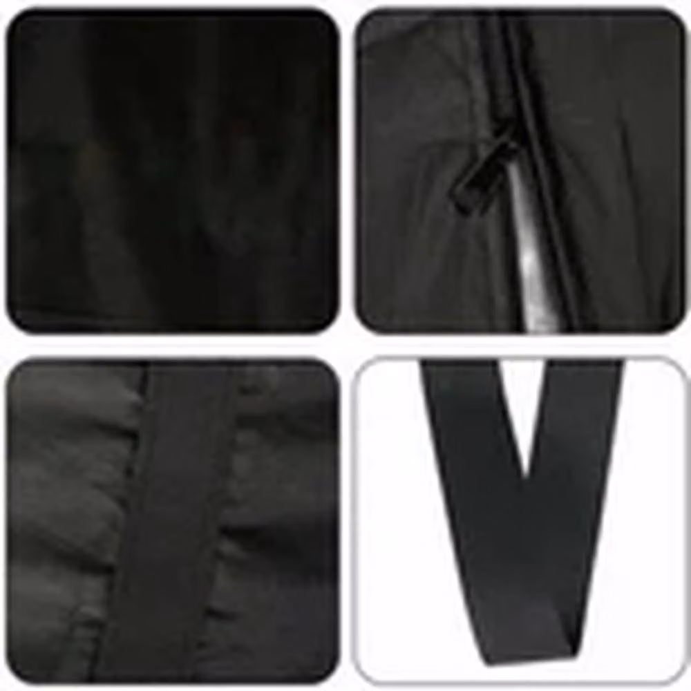 EONLION Extra Large Zipped Waterproof Garden Cushion Storage Bag, Black – 4