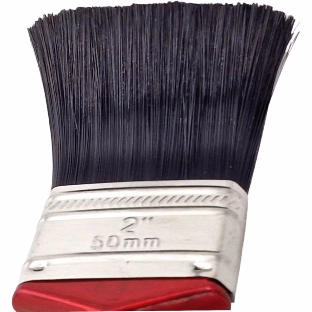 EONLION 10 Pack Durable Fine Synthetic Paint Brush Set in Red for Water-Based Paints – 5