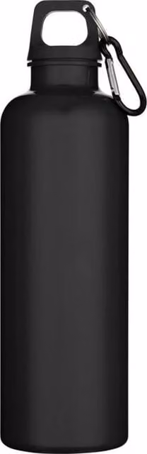 Floso Oregon Plastic Carabiner Clip Water Bottle, 750ml, Black – 1