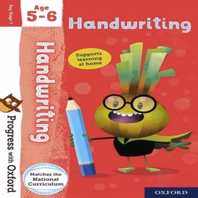 Oxford Progress with Oxford Handwriting Age 5-6 Multicolour Childrens Paper Book