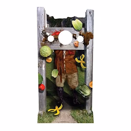 Star Cutouts Medieval Stocks Stand Lifesize Freestanding Cardboard Cutout, Height: 186 cm