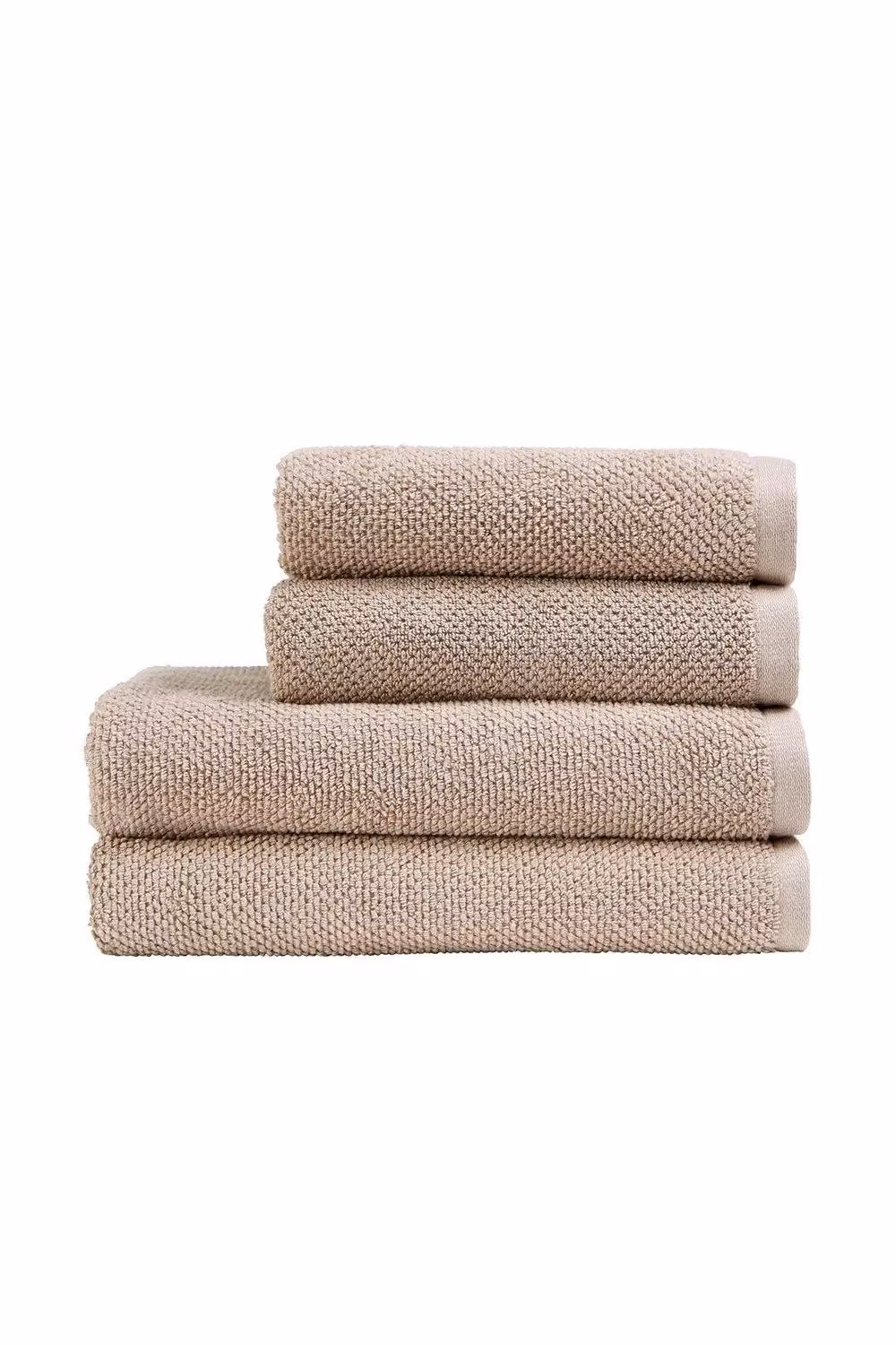 Christy Brixton Luxury Textured 100% Cotton Bath Sheet in Stone/Beige – 2