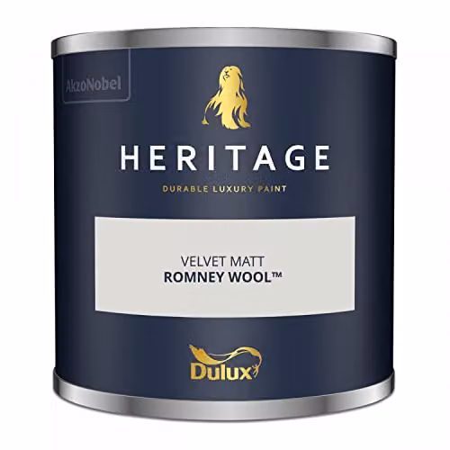 Dulux Trade Heritage Velvet Matt Emulsion Romney Wool Beige 2.5 l – 3