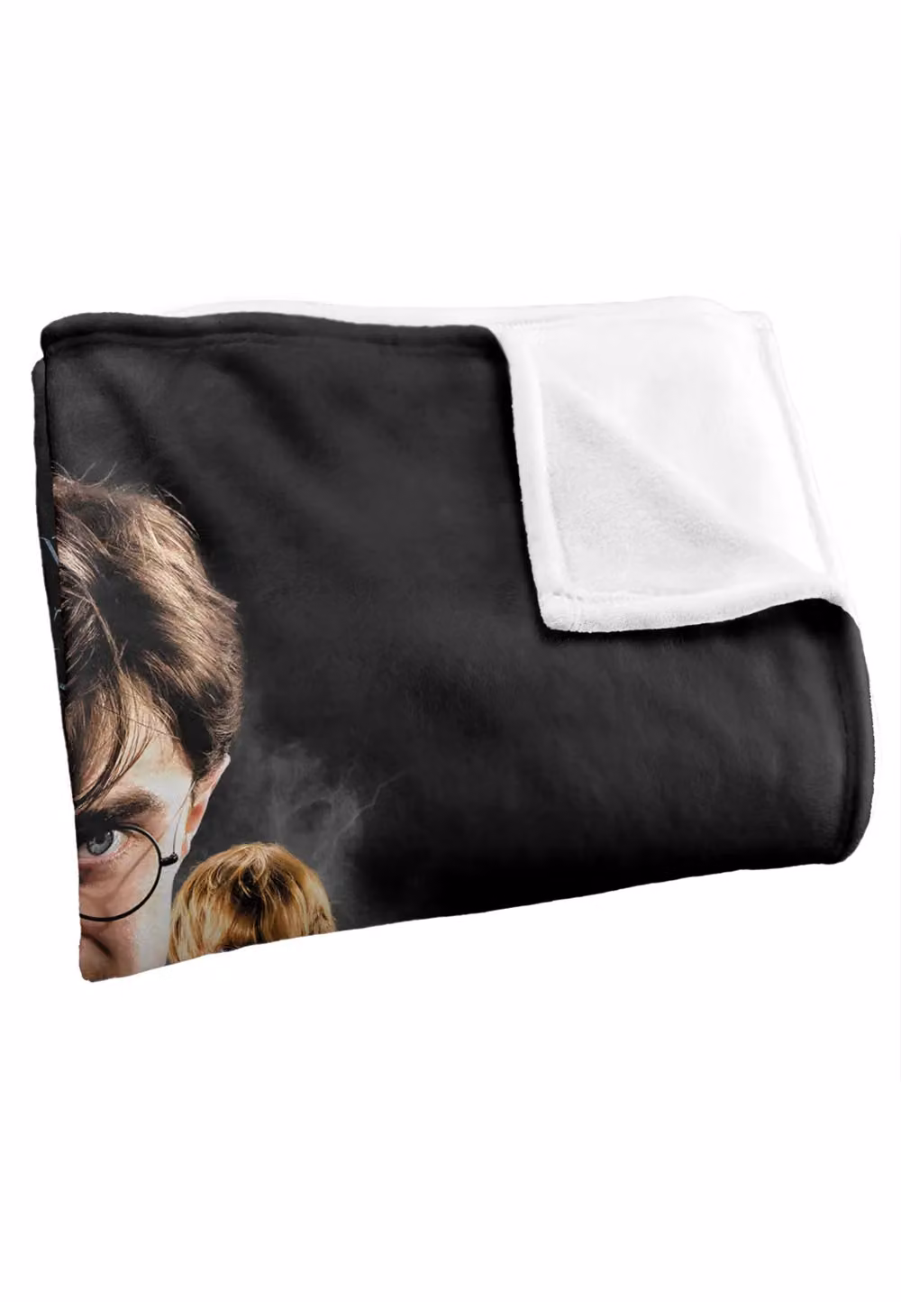 Harry Potter Deathly Hallows Cast Silky Touch Super Soft Fluffy Throw Blanket, White, W: 152 cm, D: 127 cm – 3