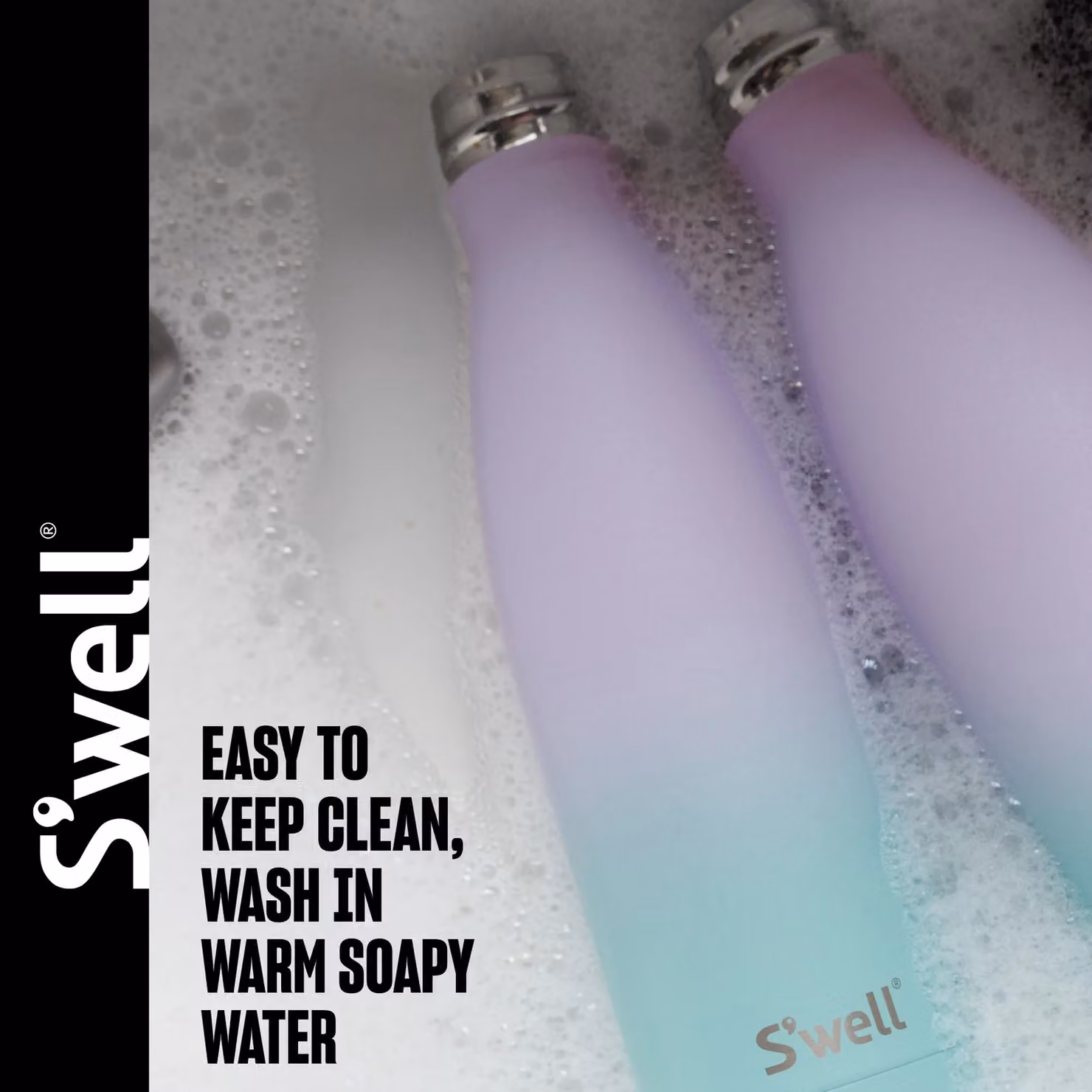 S'well Vacuum Insulated Stainless Steel Water Bottle, Multicolour, 750 ml – 4