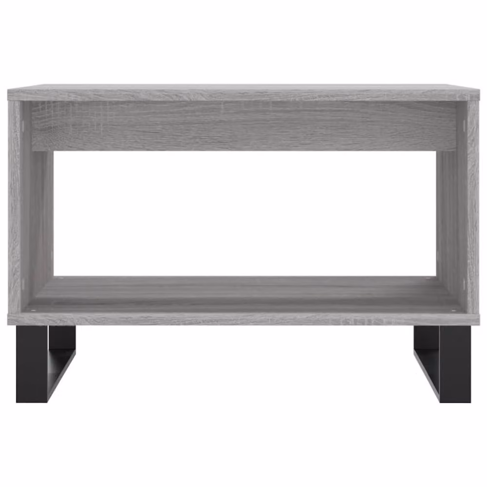 Berkfield Home Grey Sonoma Coffee Table, W: 60 cm, D: 50 cm, H: 40 cm – 4