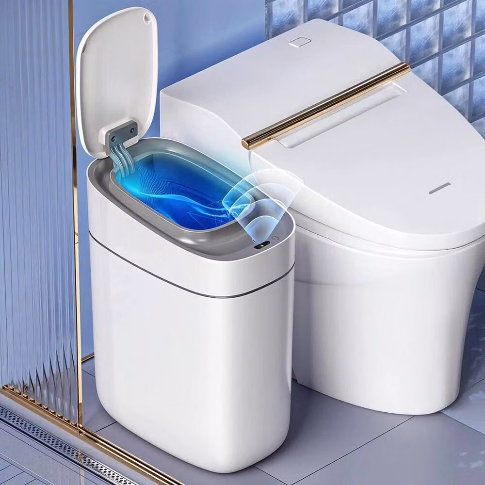 KORVIXA 9L Smart Motion Sensor Bin in White – 2
