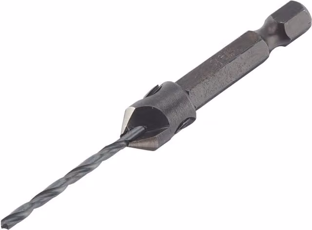 IRWIN Pilot Countersink Wood Drill Bit, Multicolour