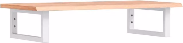 Berkfield Home Wall Mounted Basin Shelf in Brown Oak and Steel
