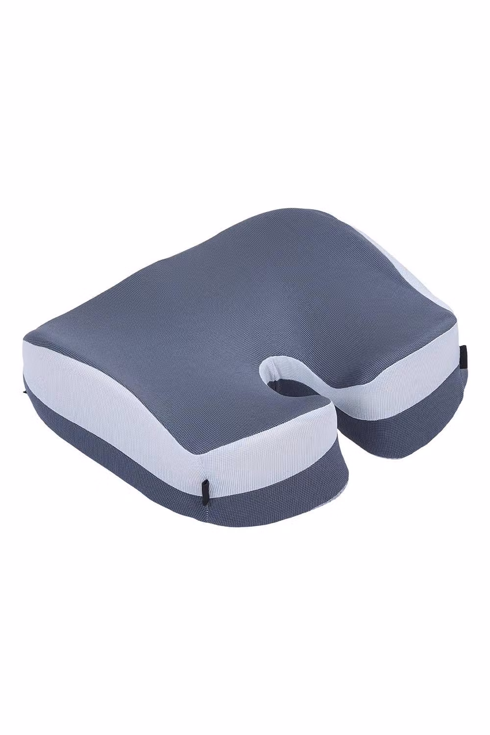Living and Home U-Shaped Memory Foam Seat and Back Cushion with Removable Cover in Grey – 3