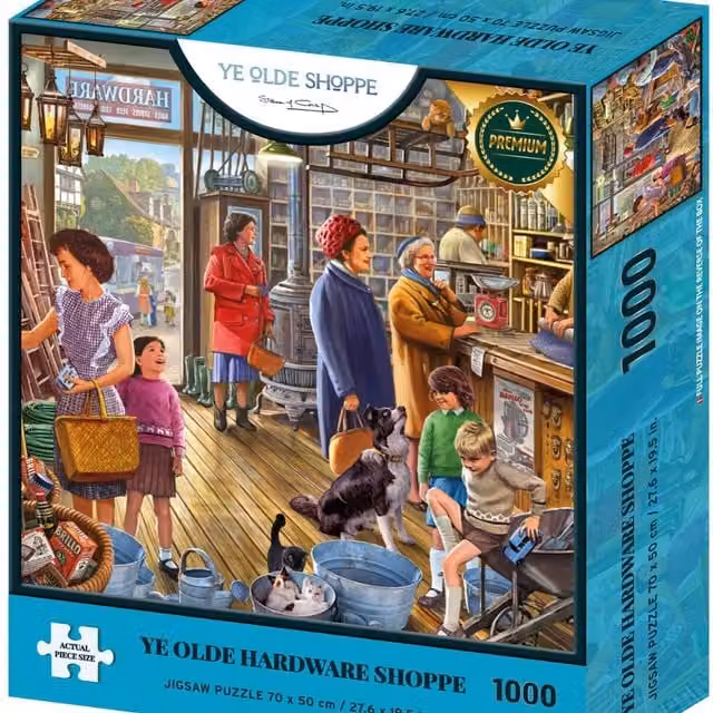 Ye Olde Collection Ye Olde Hardware Shoppe 1000 Piece Multicolour Jigsaw Puzzle