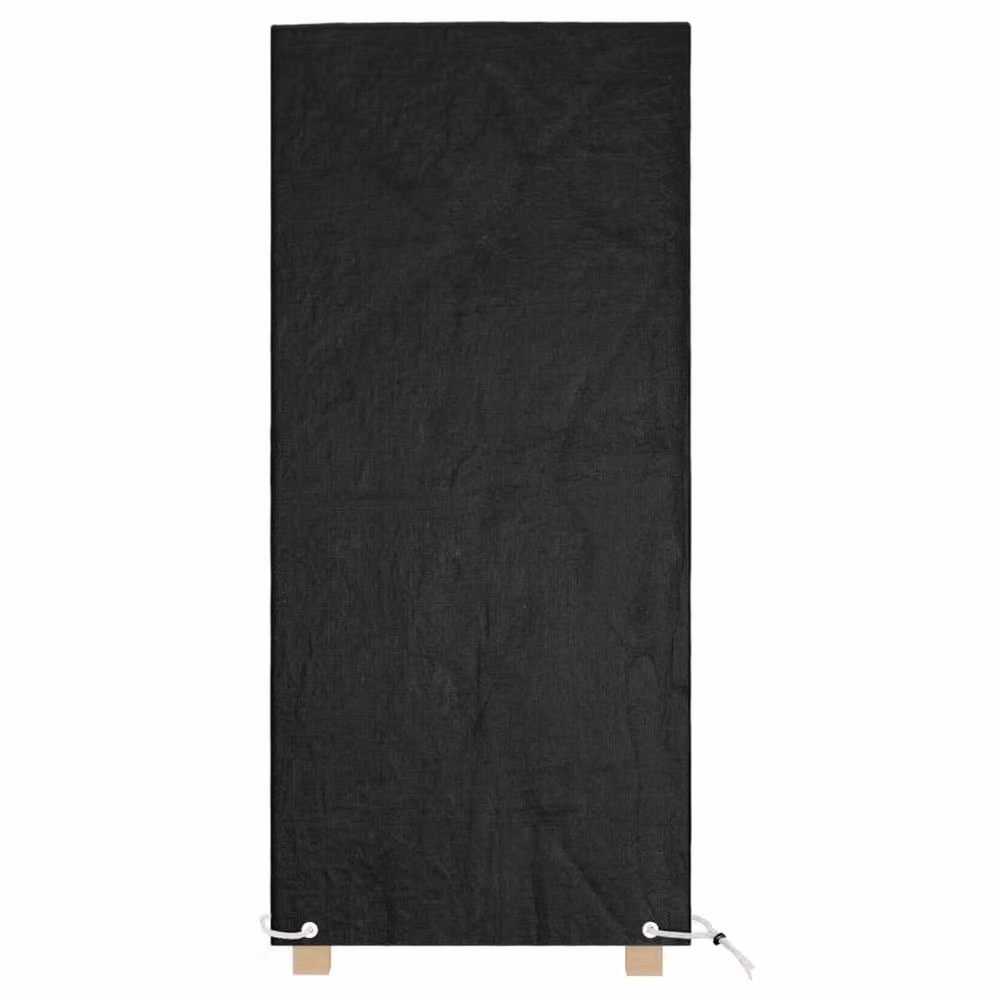 Berkfield Home Water-Repellent Dining Chair Covers, 2 Pack, Black, W/D/H: 75 x 70 x 140 cm – 3