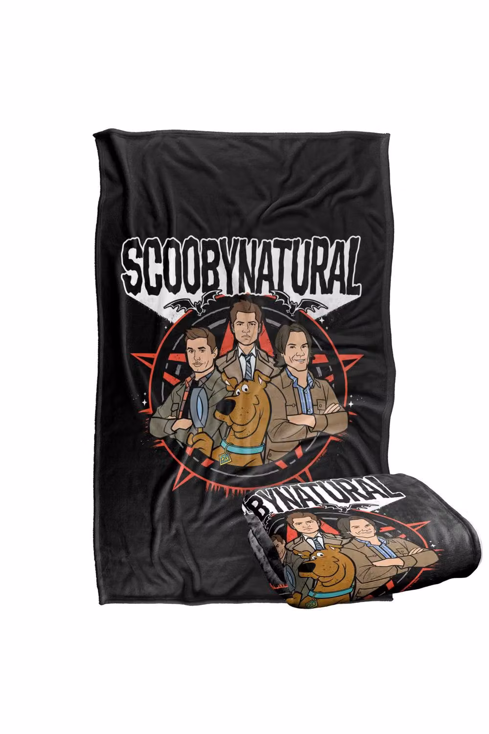LOGOVISION Scoobynatural Silky Touch Super Soft Fleece Throw Blanket, Multicolour, W: 152 cm, D: 127 cm – 7