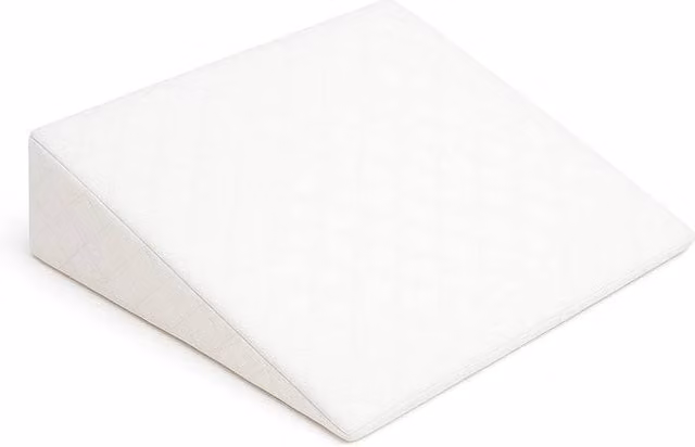 NESTLUNE Orthopaedic Adult Bed Wedge Pillow, White, W/D/H: 50.8 x 45.72 x 27.94 cm