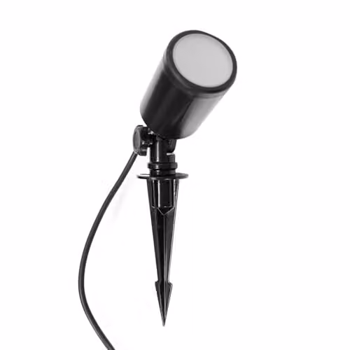 ValueLights Smart Ground Spike Garden Light, IP65 Waterproof, Colour Changing and Dimmable, App Control with Alexa and Google Assistant Compatibility, Black