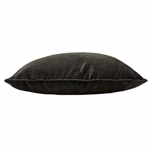 Paoletti Stella Square Polyester Filled Cushion, Black, 45 x 45 cm – 2