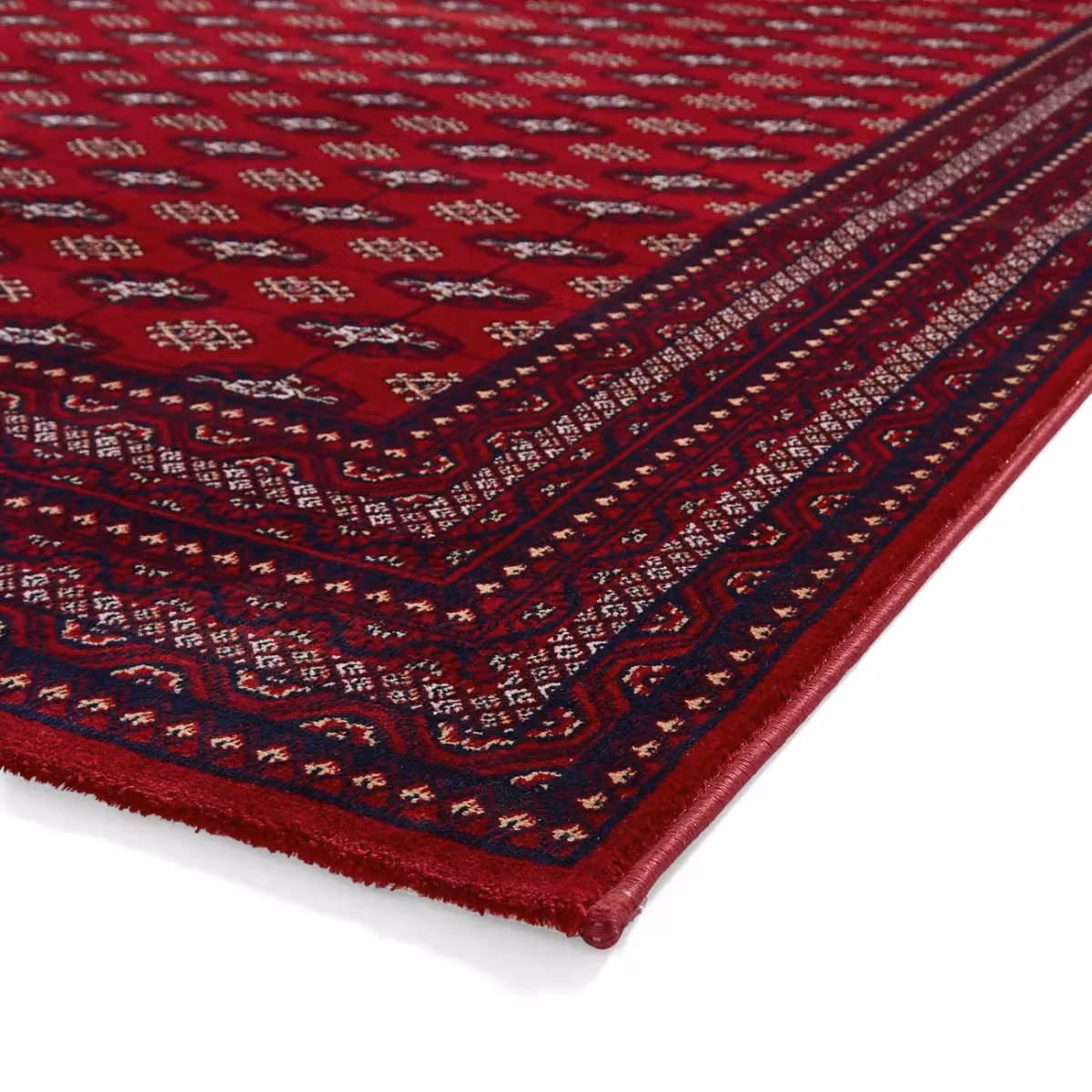 The Rug Shop UK Red Traditional Machine Woven Border Area Rug, W: 240 cm, D: 340 cm – 4