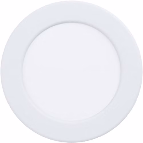 Loops Modern LED Ceiling Spotlight, White, Dimmable, IP44 Moisture Resistant, GU10 Bulb Included