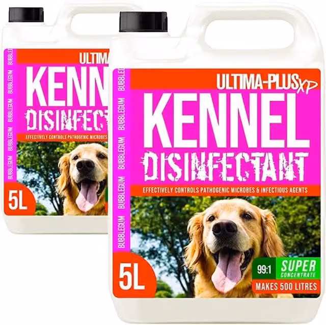 ULTIMA-PLUS XP Kennel Kleen Disinfectant Cleaner Sanitiser and Deodoriser, Pink, 10 l – 1