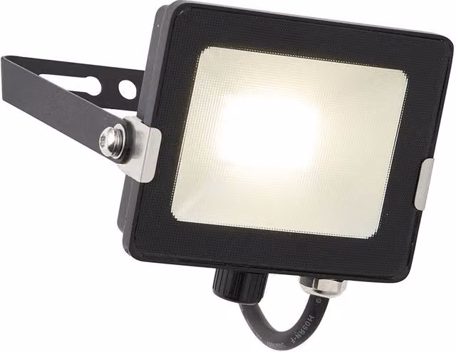 Netlighting Salde 20W LED Outdoor Wall Floodlight, Matt Black, IP65, Cool White – 2