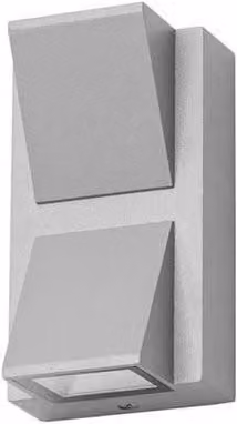 Netlighting Loyd LED Up and Down Outdoor Wall Light, Grey, IP54