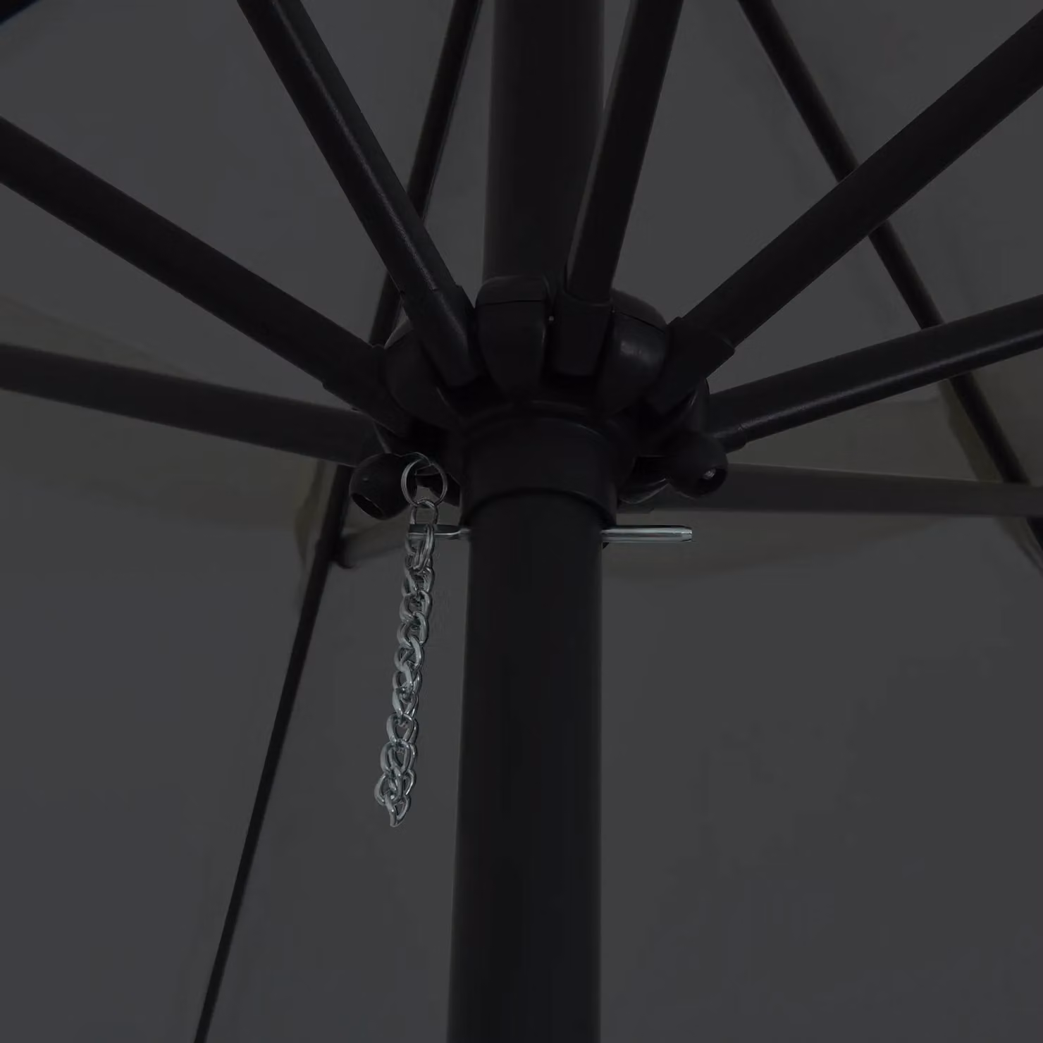 Berkfield Home Garden Parasol in Anthracite, W/D/H: 395 x 245 cm – 2