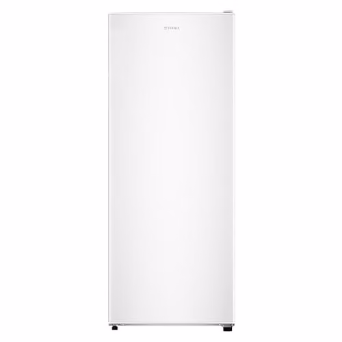 Teknix TSFG1385W Upright Tall Freezer, White, 170L Capacity, Freestanding with 5 Drawers, Reversible Door, H 138.0 x W 55.0 x D 57.0 cm – 1