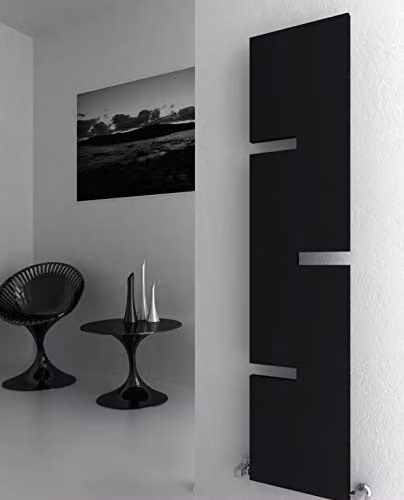 Bathroom Kingdom Reina Fiore Anthracite Flat Panel Designer Radiator, H: 179 cm, W: 59 cm – 1