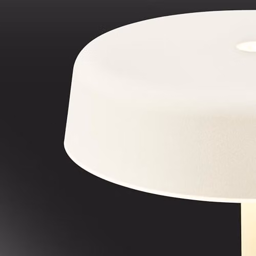 Briloner Rechargeable LED Table Lamp, Dimmable Touch Control, IP44 Waterproof, Warm White, White, W/D/H: 13 x 13 x 36.5 cm – 8
