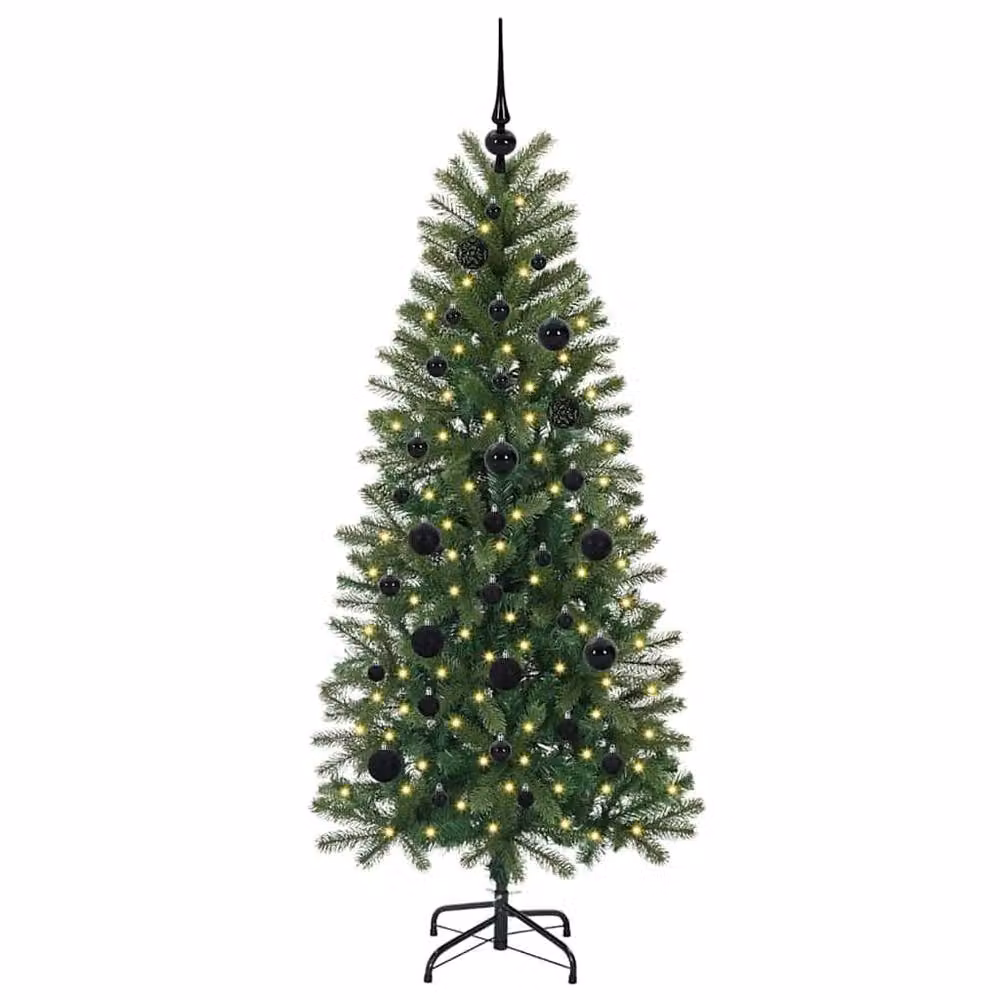 Berkfield Home Green Artificial Christmas Tree with 150 LEDs, Height: 150 cm – 3