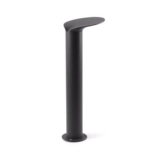 Netlighting Lotus Outdoor LED Bollard Lamp, Grey, 18W, 3000K, IP65