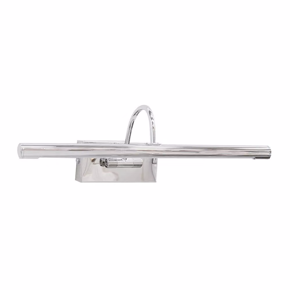 ValueLights Alana Single Picture Wall LED Light, Silver, IP44 Rated for Bathroom Use – 2