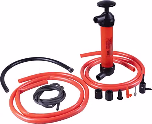 Prem-i-air 3 in One Manual Syphon and Pump Kit, Red