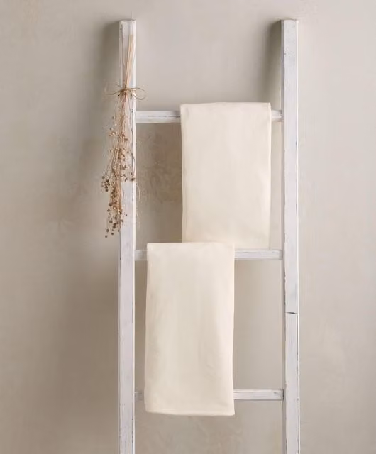 Mamas & Papas 2 Pack Cotton Moses Basket Fitted Sheets in Cream