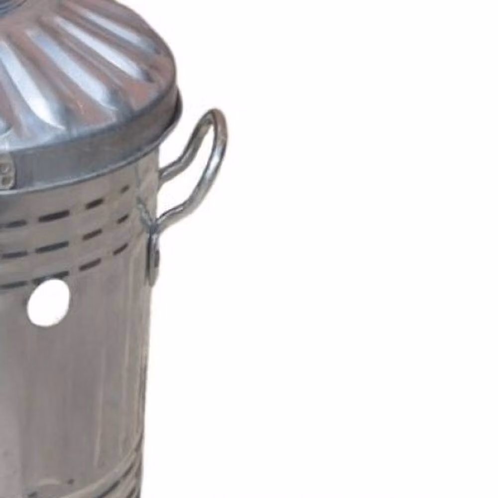 Ambassador Galvanised Steel Mini Garden Incinerator in Silver – 2