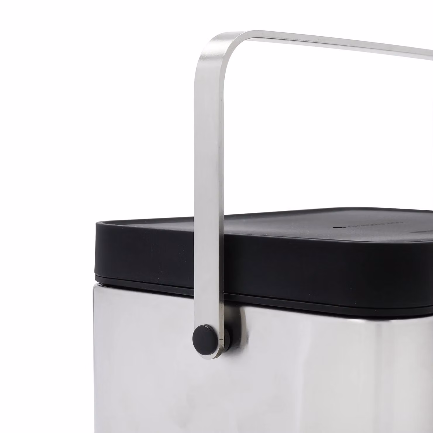MasterClass Stainless Steel Antimicrobial Compost Bin, Silver – 4