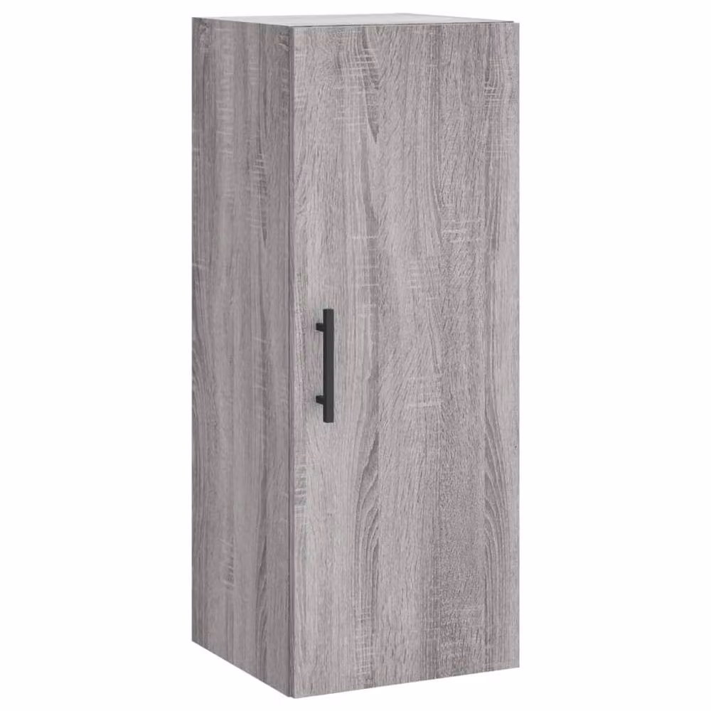 Berkfield Home Wall Mounted Cabinet in Grey Sonoma, W/D/H: 34.5 x 34 x 90 cm – 2
