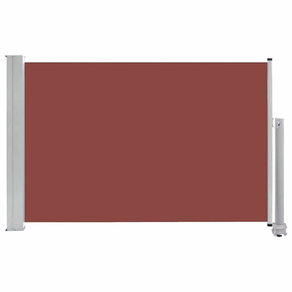 Berkfield Home Patio Retractable Side Awning in Brown, W/D/H: 300 x 60 cm – 3