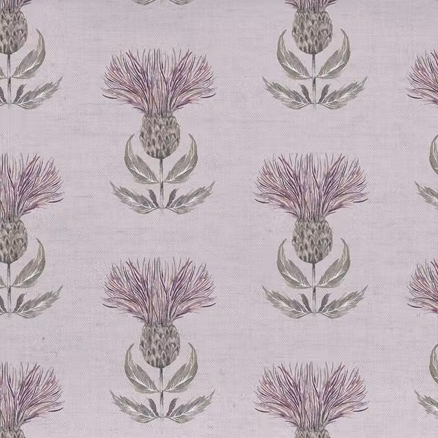 Voyage Maison Firth Fabric in Mauve and Cream