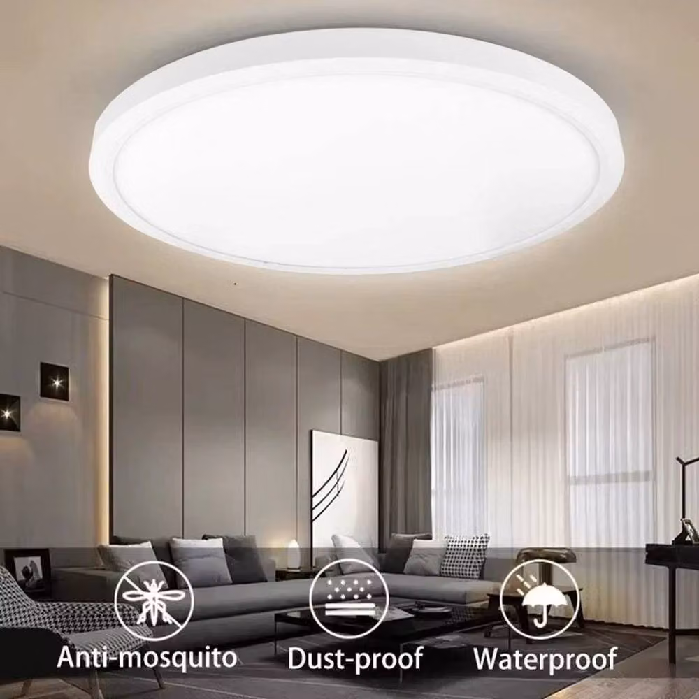 SPETLEK Round LED Ceiling Light Panel Downlight, 38W, White – 2