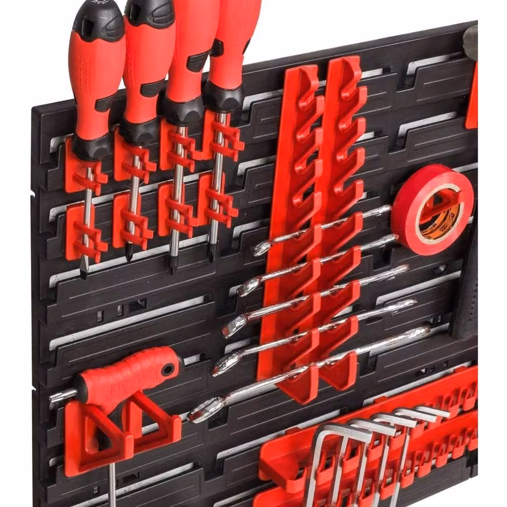 Havendro Wall Mounted Tool Peg Board in Black and Multicolour, W: 77.2 cm, H: 39 cm – 3