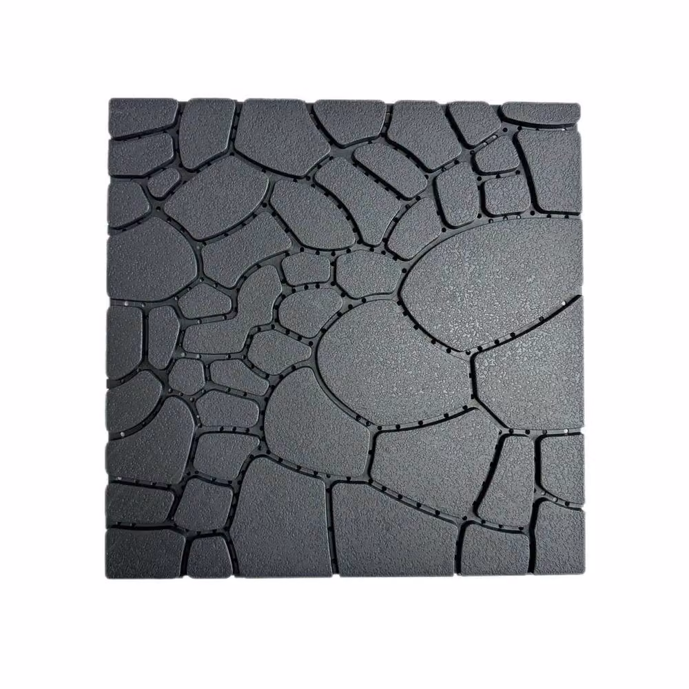Garwarm 44 Piece Interlocking Plastic Deck Tiles for Porch, Black – 2