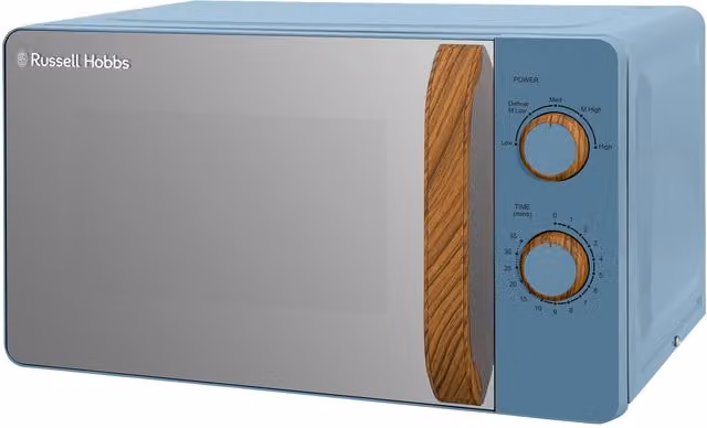 Russell Hobbs Scandi Solo Manual Microwave 17L 700W RHMM713 in Blue