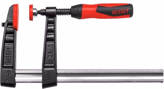 Bessey TG16-2K Malleable Cast Iron Screw Clamp, Black – 6